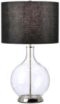Elstead Lighting Orb ORB-CLEAR-PN-BLK Asztali lámpa 1x60W/E27 (ORB-CLEAR-PN-BLK)