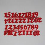 Penta collection Filc számok Advent (1-24) Piros