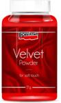 Pentart Bársonypor piros min. 17 g