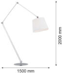 Argon ZAKYNTOS BIS 3953 Állólámpa 1x15W/E27 IP20 (3953)