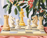 Alkotásutca Sakk játszma - Számfestő készlet kereten 40x50