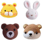 Timeless Hobby 4 db-os állatos horgoló készlet kezdőknek