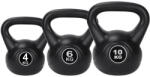 Timelesstools Kettlebell szett, 4-6-10 kg