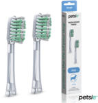 Cleant 2db pótfej Petsie kutyafogkeféhez (L méret 20+kg) (pheadl)