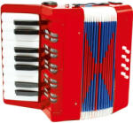 Free2Play Acordeon pentru copii, Free2Play, Rosu (58301) Instrument muzical de jucarie
