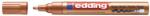 edding Marker edding 750 cu vopsea corp metalic varf 2-4mm cupru rezistent durabil varf rotund (ED750055)