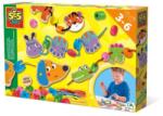 SES Creative Jucarie din lemn - Set de insirat animale si margele (14800) - ookee