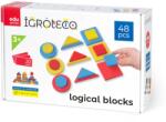 IGROTECO Blocuri logice din lemn, 48 piese (IG408)