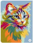 NORIMPEX - Puzzle Tablou Diamant: Pastel pisică 30x40cm - 1 - 39 piese