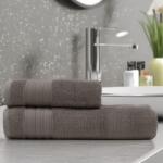 Lenjerii Deosebite Set 2 prosoape baie bumbac 100% în cutie cadou, terry 500 GSM, Micra Maro Prosop