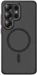 Tech-Protect Carcasa Tech-Protect MagCam cu MagSafe compatibila cu Samsung Galaxy S26 Ultra, Matte Black / Red (5906302390823)