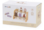Viga Toys Stand inghetata pe bat din lemn (6 piese), polarb viga (44293) - bekid