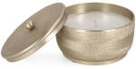 Bizzotto Lumanare ambientala in borcan aluminiu auriu Clamp Ø16x11h (0184840)