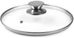 IBILI Capac de sticla IBILI 971632 32 cm cu maner din inox si deschidere pentru abur (971632)