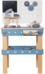 Ginger Home Детска Дървена Работилница с Инструменти, GINGER HOME, Синя, 46х26х67cm (W03D242C) - tary