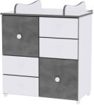 Lorelli Classic ШКАФ new ЦВЯТ БЯЛО/vintage gray (10170110034a)