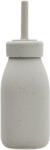 KikkaBoo Шише със сламка Platinum Silicone Sand (31302050020) - tary