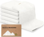 KeaBabies Kърпи От Органичен Бамбук 6 бр Бели KeaBabies (KB012-01)