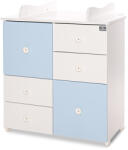 Lorelli Classic ШКАФ new ЦВЯТ БЯЛО/baby blue (10170110039a)