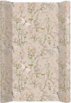 KikkaBoo Твърда PVC подложка за повиване 50х80см Secret Garden Beige (31108060114)
