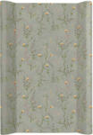 KikkaBoo Твърда PVC подложка за повиване 50х70см Secret Garden Green (31108060117)