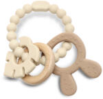 Lorelli Premium СИЛИКОНОВА ГРИЗАЛКА С БУК ЗАЙЧЕ natural beige (10210850005)