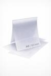  Folie protectie tip U A6 antireflectiva 0.1 mm pentru rame ABS (RIU01A6)
