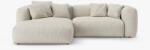 Micadoni Coltar extensibil Martina cu tapiterie boucle (MIC_LCF_260_F1_MARTINA5) Canapea