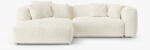Micadoni Coltar extensibil Martina cu tapiterie boucle (MIC_LCF_260_F1_MARTINA6) Canapea