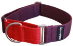 XploreDOG 1db basic félfojtó nyakörv lila-piros 36-60 cm