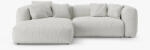 Micadoni Coltar extensibil Martina cu tapiterie boucle (MIC_LCF_260_F1_MARTINA1) Canapea