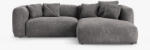 Micadoni Coltar extensibil Martina cu tapiterie din catifea (MIC_RCF_120_F1_MARTINA6) Canapea