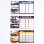 T-Creativ Órarend T-Creativ mini Sportcars 8x15 cm 2020-2023 1 db (949290)