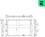 ERA Radiator, racire motor ERA 673405 (673405)