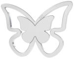 Flippy Martisor Bratara Argint 925, Jolie, Model 2 Fluturi, Martisor de 1 Martie, cu Snur Rosu, Argintiu (teo-165611)