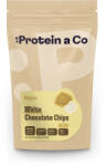 Protein a Co ProteinaCo Ciocolată belgiană albă (chipsuri) Greutate: 200 g