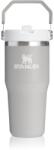 Stanley IceFlow Flip Straw 2.0 Tumbler sticlă termos din oțel inoxidabil Ash 410 ml