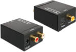 DELOCK 62444 Fekete audió konverter (62444)