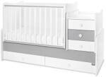 Lorelli Pat Transformabil Lorelli Maxi Plus 70 x 160 cm Trio White Stone Grey (1015058 0041)