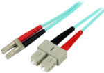 StarTech StarTech. com A50FBLCSC1 1 M LC SC Türkizkék kábel (A50FBLCSC1)