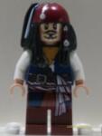 LEGO® Minifigurák Jack Sparrow Kapitány poc001 (poc001)