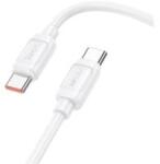 hoco. X115 adatkábel (Type-C - Type-C, 240W, PD gyorstöltő, 100cm) FEHÉR