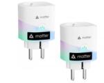 Meross Matter okos konnektor energiamérő funkcióval 2db (MSS315MAKIT-EU) (MSS315MAKIT-EU)