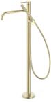 TRES Study kád és zuhany csaptelep térben álló arany 26247005CA (26247005CA)