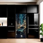 Avex Színes nyomott fólia hűtő dekorációhoz, méret 200 x 90cm, modell: AVX-FR09 (AVX-FR09)