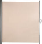  Rolós terasz oldal napellenző, bézs - 180x400cm