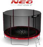 Neo-Sport Neo-Sport külső hálós Trambulin létrával 183cm - Piros