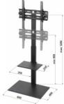 Brateck Bracket for tv or monitor brateck-fs22-44tp