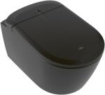 Villeroy & Boch Supreo bidéfunkciós wc függő perem nélkül mély öblítéssel fekete V16EN2R7 (V16EN2R7)