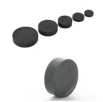  Ferrit mágnes - átmérő 25 x 5 mm